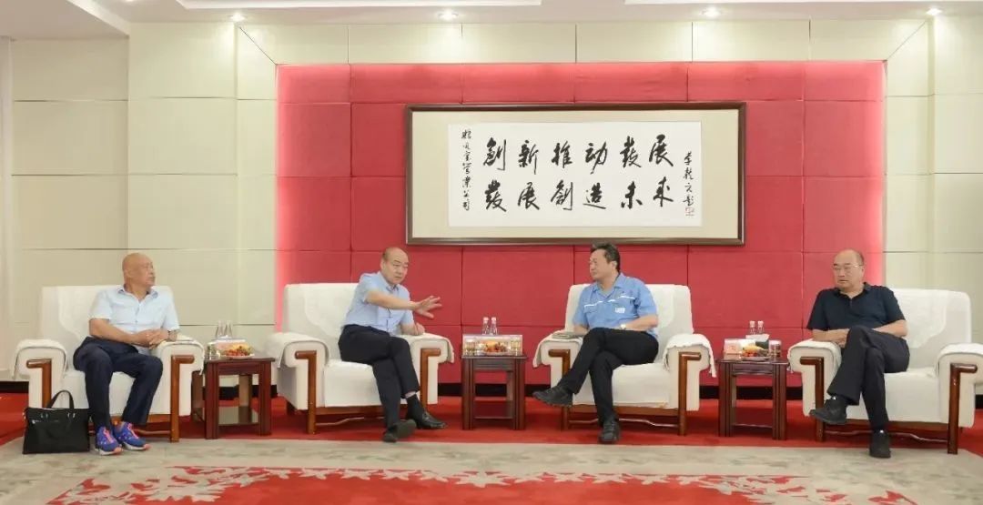 河南省企联梁铁山会长、安阳市企联刘润生会长莅临宝威（中国）集团调研指导
