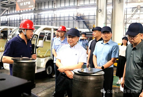 高拓到宝威（中国）重科调研指导科技创新工作