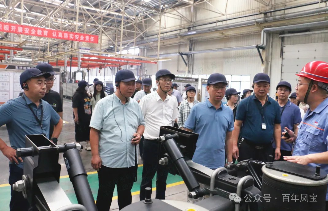 安阳市政府办公室机关党委主题党日活动走进宝威（中国）重科